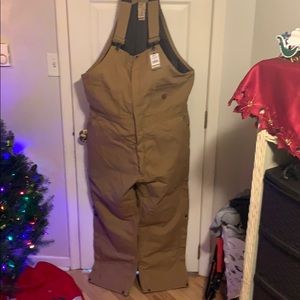 Bernes men’s deluxe insulated bib overalls